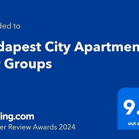 Budapest City Apartments For Groups Екстериор снимка